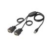 Digitus USB to serial adapter, 2xRS232 Cable USB 2.0