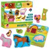 Roter Kafer Roter Käfer  Magnetic Puzzle Farm Art.RK2090-01 Puzle ar magnētiem Ferma (Vladi Toys)