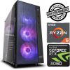 INTOP Ryzen 5 3600 32GB 480SSD M.2 NVME+2TB RTX3060 12GB no-OS