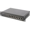 Digitus 8-port Gigabit Ethernet Switch  DN-80114 10/100/1000 Mbps (RJ-45), Unmanaged, Rack mountable, Power supply type Internal, Ethernet LAN (RJ-45) ports 8