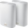 Asus ZenWiFi AX Hybrid (XP4) (2pk White) 802.11ax, 574+1201 Mbit/s, Ethernet LAN (RJ-45) ports 2, Mesh Support Yes, MU-MiMO Yes, 1 x USB 3.0 Gen 1, White