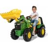 Rolly Toys Traktors ar pedāļiem  rollyX-Trac Premium John Deere 8400R ar kausu 2 ātrumi un bremze ( 3 - 10 gadiem) Vācija 651078