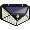 RoGer Лампа солнечная галоген 100 LED c датчик движения в сумерках