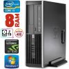 HP 8100 Elite SFF i5-750 8GB 480SSD+2TB GT1030 2GB DVD WIN7Pro