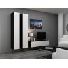 Cama Meble Cama Living room cabinet set VIGO 9 black/white gloss