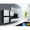 Cama Meble Cama Living room cabinet set VIGO 23 black/white gloss