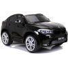 Vienvietīgs elektromobilis BMW X6M, melns-lakots