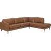 Corner sofa LUCAS RC brown