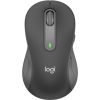 LOGITECH M650L Signature Bluetooth Mouse - GRAPHITE - LEFT