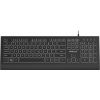 KRUX ERGO LINE wired black US keyboard