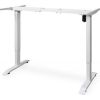 Digitus Desk frame, 70 - 120 cm, Maximum load weight 80 kg, Metal, White