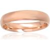 Золотое обручальное кольцо #1101091(Au-R), Красное Золото	585°, Размер: 21, 3.94 гр.