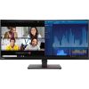 Lenovo ThinkVision P34w-20 34.14 ", IPS, UWQHD, 21:9, 4 ms, 300 cd/m², Raven Black, 60 Hz, DisplayPorts quantity 2, 3440 x 1440, HDMI ports quantity 2