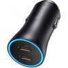 Baseus Golden Contactor Pro car charger, 2x USB-C, 40W (Dark Gray)