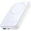 Joyroom power bank 10000mAh 20W Power Delivery Quick Charge magnetyczna wireless Qi charger 15W for iPhone MagSafe compatible white (JR-W020 white)