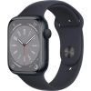 Apple Watch Series 8 GPS 41mm Midnight Aluminium Case with Midnight Sport Band - Regular