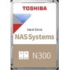 Toshiba HDD NAS N300 3.5" 4TB / 7.2k / SATA / 256MB / Reliability: 24x7, 180TB per year, 1M hours / 3Y Warranty (RETAIL HDWG440EZSTAU) Toshiba