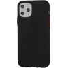 Fusion Solid Case Silikona Aizsargapvalks Priekš Apple iPhone 12 Mini Melns