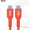 Club 3d Club3D CAC-1573 USB2 TYPE-C BI-DIRECTIONAL CABLE, DATA 480MB, PD 240W(48V/5A) EPR M/M 2M/6.56FT