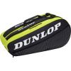 Tennis Bag Dunlop SX CLUB 10 racket 75 l black/yellow