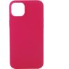 Evelatus  
       Apple  
       iPhone 14 Plus 6.7 Premium mix solid Soft Touch Silicone case 
     Rosy Red