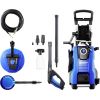 Nilfisk E 160.1-10 PADH X-TRA EU pressure washer Upright Electric 500 l/h 2300 W Blue, Black