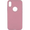 Tellur Cover Slim Synthetic Leather for iPhone X/XS pink