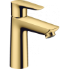 Hansgrohe izlietnes maisītājs Talis E 110, ar pop-up, polished gold optic