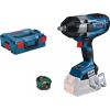 Bosch Cordless impact wrench BITURBO GDS 18V-1000 C Professional solo, 18V (blue/black, without battery and charger, 1/2 , in L-BOXX)