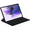 Samsung Galaxy Tab S7+/S7 FE/S8+ Book Cover Keyboard Slim Black