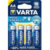 Varta High Energy LR6-AA, alkaline, 1.5V, pieces 4 (4906-101-404)