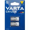 Varta LITHIUM Cylindrical CR123A, battery (2 pieces, CR123A)