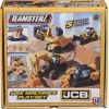 JCB MINI MACHINES Игровой набор с 5-ю машинками стройтехники и песком