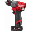 Urbjmašīna-skrūvgriezis Milwaukee M12 FDD2-402X; 12 V; 2x4,0 Ah akum.