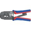 Knipex 97 51 10 Presējamās tīkla WESTERN uzgaļu stangas RJ11/12, RJ45