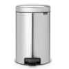 Brabantia atkritumu tvertne ar pedāli NewIcon, 3l, matt steel FPP