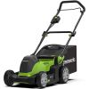 Zāles pļāvējs Greenworks G24X2LM41; 2x24 V (bez akumulatora un lādētāja)