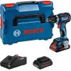 Bosch Cordless Impact Drill GSB 18V-90 C Professional, 18V (blue/black, 2x Li-Ion battery ProCORE18V 4.0Ah, in L-BOXX)