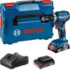 Bosch Cordless Impact Drill GSB 18V-45 Professional, 18V (blue/black, 2x Li-Ion battery 2.0Ah, in L-BOXX)