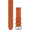 Garmin Acc, MARQ, QuickFit 22m, Ember Orange, Silicone Strap