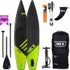 SUP dēlis NKX Flash Black 12'6 Black Lime