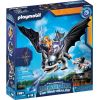 PLAYMOBIL 71081 Dragons: The Nine Realms - Thunder & Tom, construction toy (with shooting and light function)