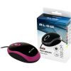 Optical mouse BLOW MP-20 USB pink