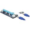 DeLOCK Riser Card PCI x1 > x16 USB