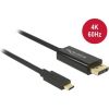 DeLOCK Type C>DP 4K 60HZ 3m - plug/plug