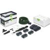 Akumulatora putekļsūcējs Festool CLEANTEC CTLC SYS HPC 4,0 I-Plus; 18 V; 4x4,0 Ah akum.