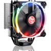 RAIJINTEK LETO RGB, CPU cooler (black)