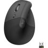 Logitech Lift, Mouse (graphite/black, left-handed, Logi Bolt, Bluetooth, Windows/macOS/iPadOS)