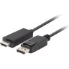 Lanberg DisplayPort to HDMI Cable 	CA-DPHD-11CC-0050-BK 3 m