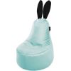 Qubo Mommy Rabbit Black Ears Mint VELVET